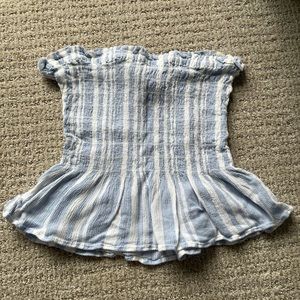 Ruffled Tube Top